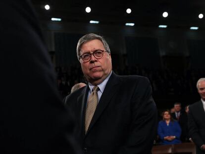 El fiscal general de Estados Unidos William Barr.