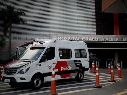 Presidente segue internado no Hospital Albert Einstein, em São Paulo, que conta com segurança reforçada.