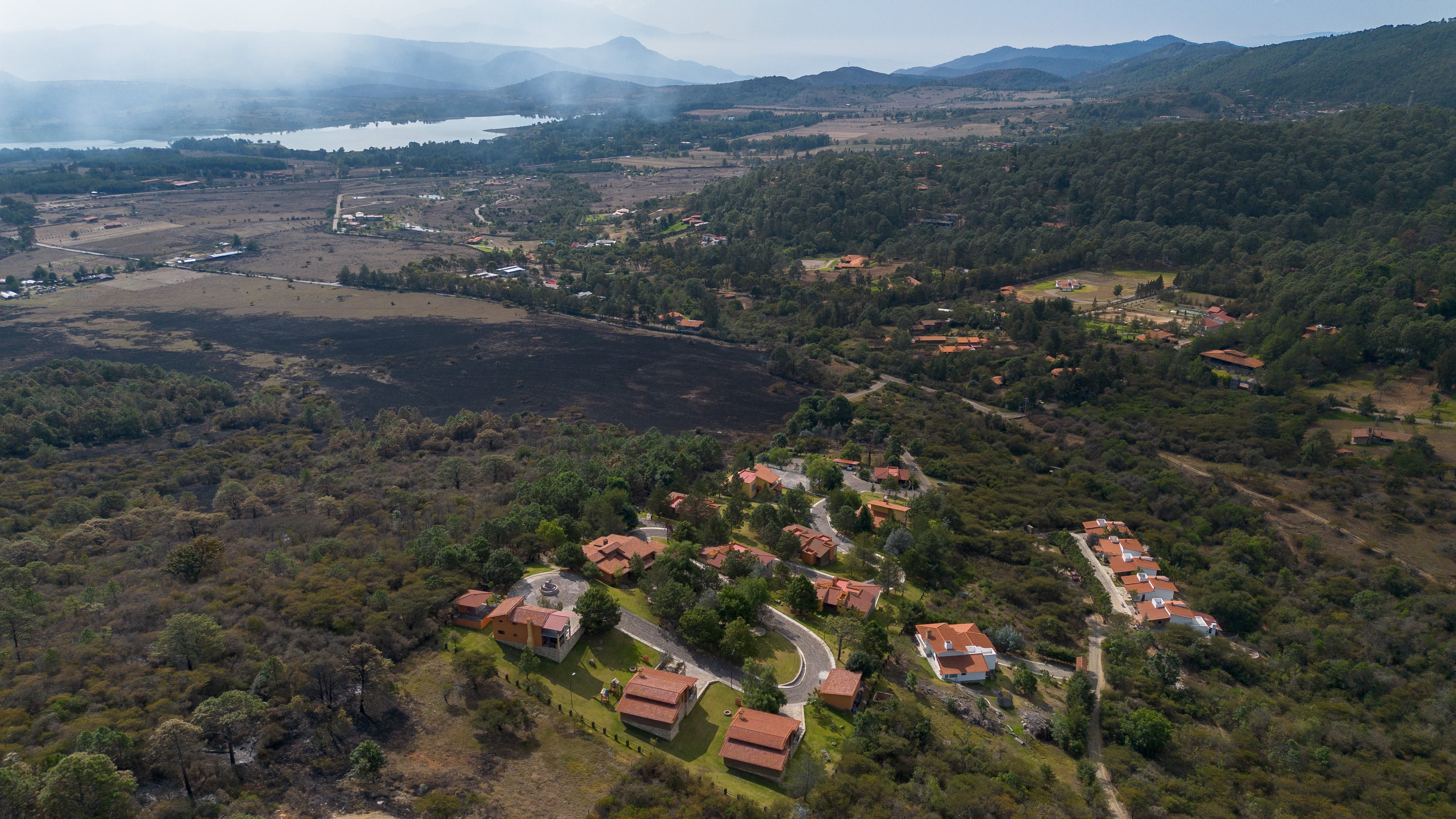 Cabañas La Loma, lugar del enfrentamiento entre militares y miembros del CJNG.