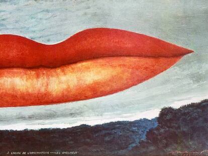 'Observatory Time - The Lovers' (1932-1934), de Man Ray. 