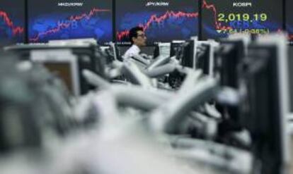 El Kospi gana un 0,10 por ciento hasta las 1.959,26 unidades. EFE/Archivo