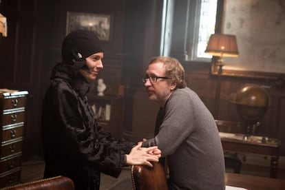 James Gray, junto a Sienna Miller durante el rodaje de &#039;Z, la ciudad perdida&#039;.