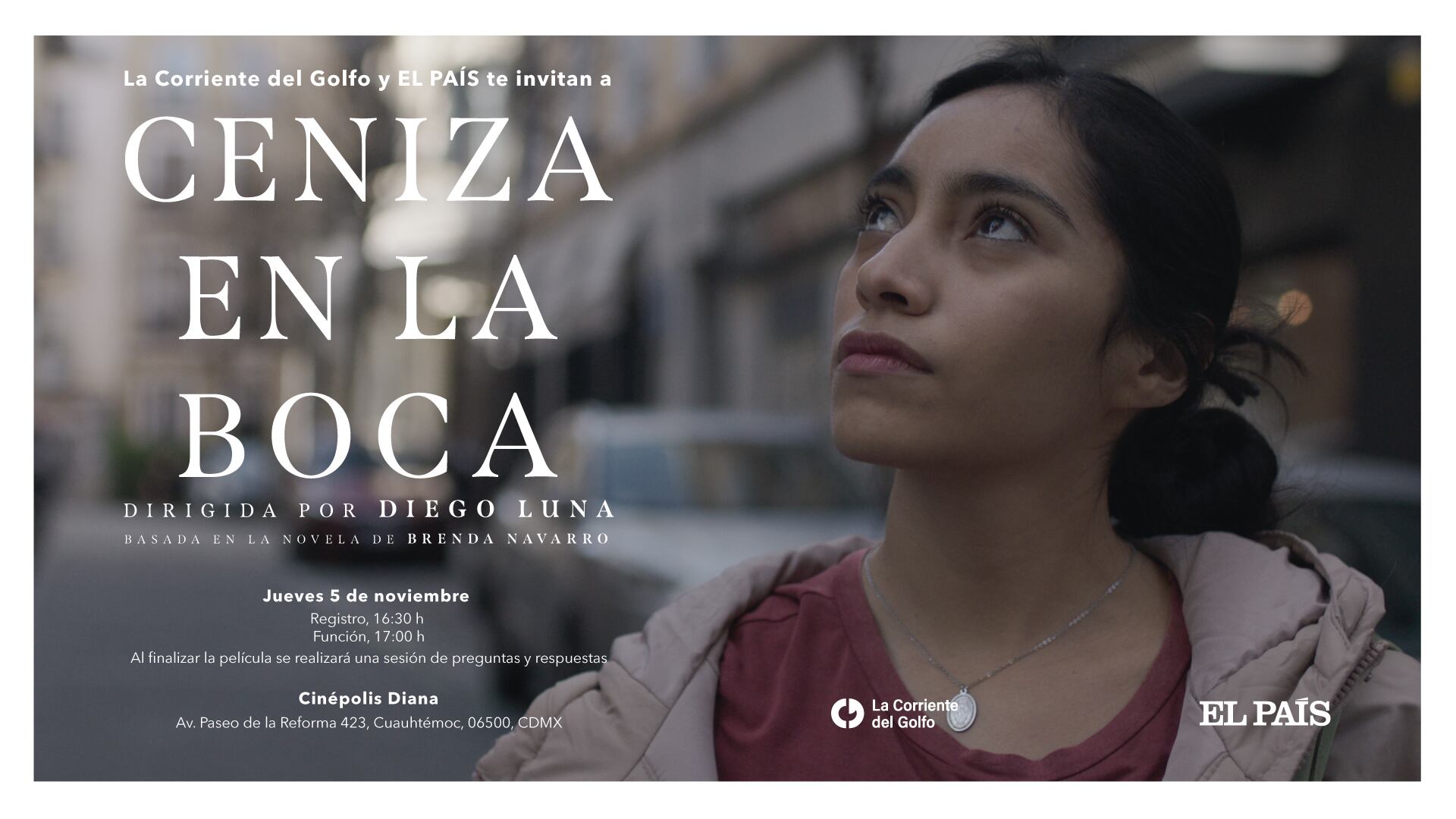 Asiste a un pase exclusivo de ‘Ceniza en la boca’ en México
