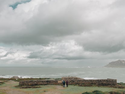 El cementerio de los Ingleses, entre la punta do Boi y la punta da Cagada, un punto fatídico en el que han muerto 245 marineros.