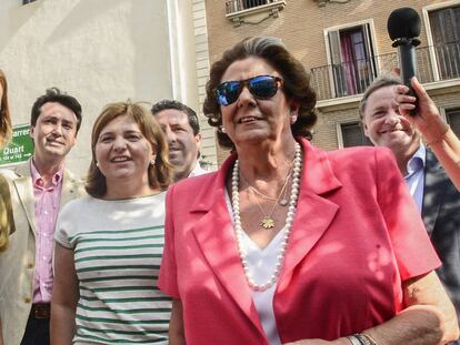 Desde la izquierda, Betoret, Bonig, Moliner, Barberá y Moragues, en 2015.