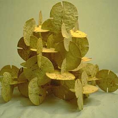 'Módulo de construcción con tortillas' (1998), del mexicano Damián Ortega