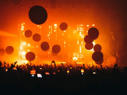 Imagen del concierto del dúo británico The Chemical Brothers en el festival Sónar 2022

18/06/2022