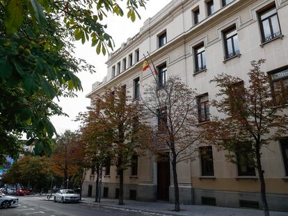 Edificio del Tribunal Superior de Justicia de Madrid.