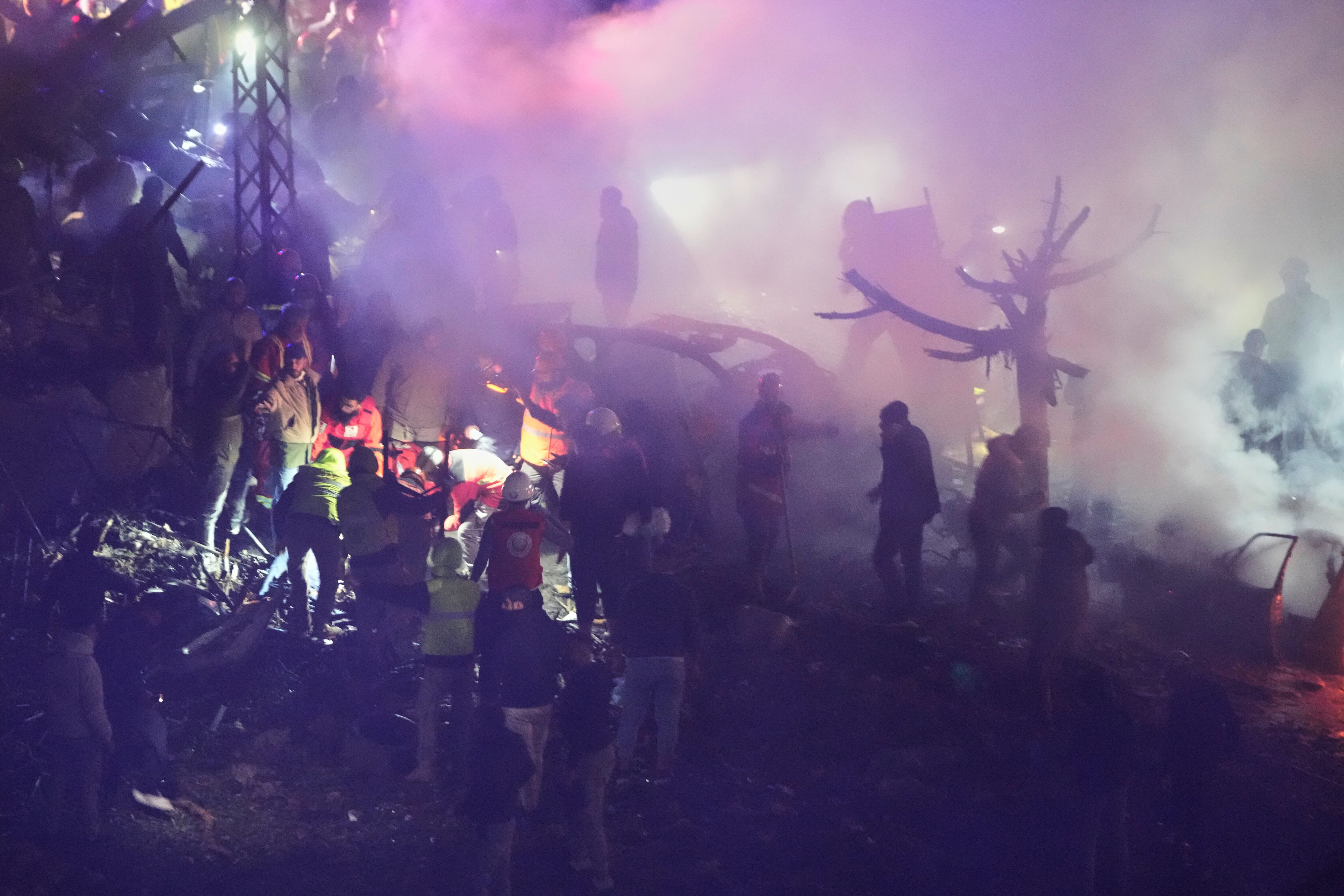 Al menos siete muertos y 24 heridos en los últimos bombardeos israelíes en Beirut
