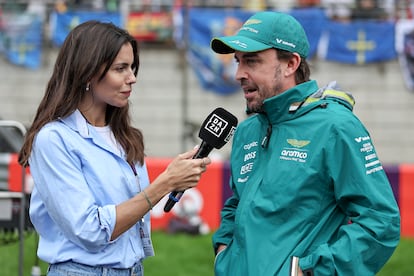 Fernando Alonso y Melissa Jiménez embarazo