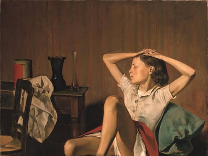 'Teresa sonhando' (1938), de Balthus.