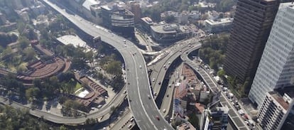 Una autopista de OHL en Ciudad de México.