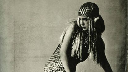 Lucia Joyce, durante una actuación en París en 1929.