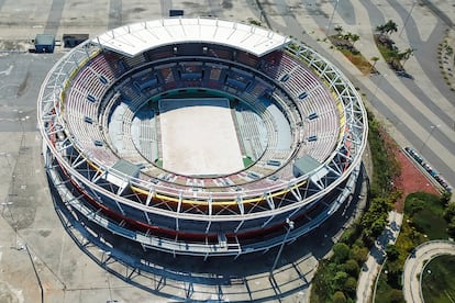 El estadio del parque olímpico en Río de Janerio.
