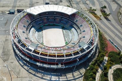 El estadio del parque olímpico en Río de Janerio.