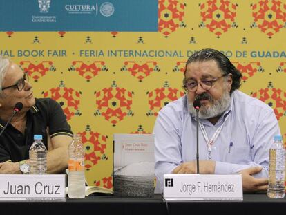 Juan Cruz y Jorge F. Hern&aacute;ndez en Guadalajara. 