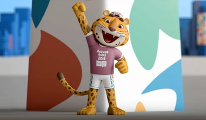 #Pandi, la mascota de los Juegos Olímpicos de la Juventud 2018 en Buenos Aires
