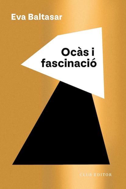 Portada de 'Ocàs i fascinació' d'Eva Baltasar.