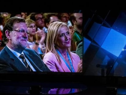 Cospedal durante la inauguraci&oacute;n de la conferencia pol&iacute;tica del PP.