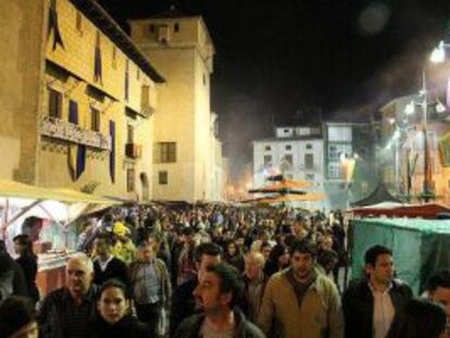 Recinto de la Fira de Tots Sants en Cocentaina en 2012.