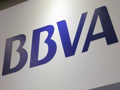 Logotipo de BBVA. 