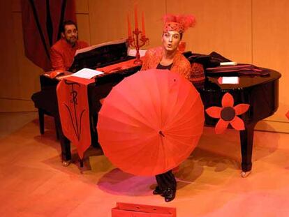 Escena de<i> Tenor, vivo... y al rojo</i>.