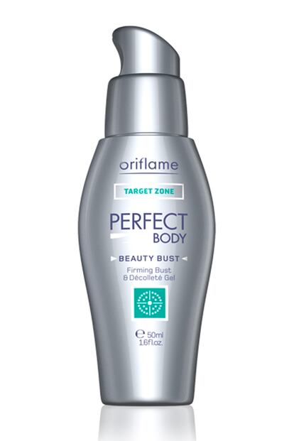 Lucha contra la gravedad y el paso del tiempo con el Gel Reafirmante Pecho y Escote Perfect Body de Oriflame. Firmeza y tonificación en forma de gel ligero que cuesta 26 euros.