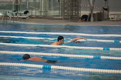 Piscina del gimnàs Dir Diagonal, a Barcelona.