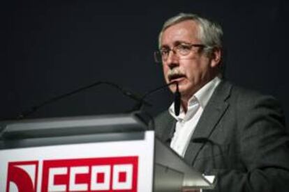 El secretario general de CCOO, Ignacio Fernández Toxo. EFE/Archivo