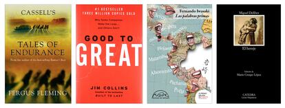 Libros recomendados por Javier Hernani, Meinrad Spenger, Carmen Riu y José Vicente de los Mozos.