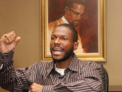 Malcolm Shabazz, en una foto de su perfil de Facebook.