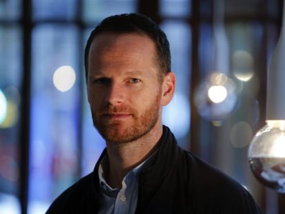 El director noruego Joachim Trier, retratado en Madrid.