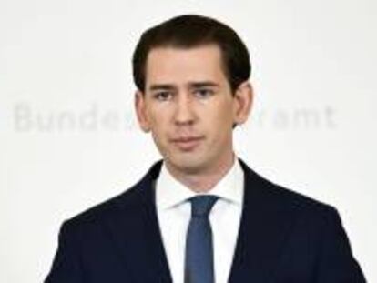 El canciller federal austríaco, Sebastian Kurz.