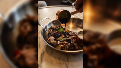Xai del restaurant Lora, a Barcelona.