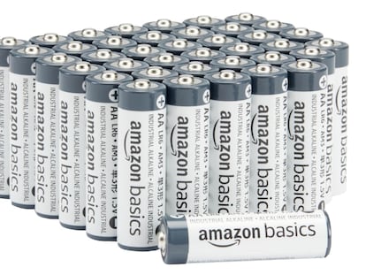 Pack de 40 pilas alcalinas AA con vida útil de 5 años. SOLO 9€