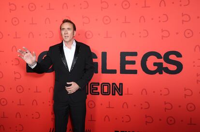 Nicolas Cage en el estreno en Los Ángeles el 8 de julio de 'Longlegs'.