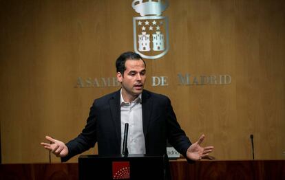 Ignacio Aguado, candidato de Ciudadanos a la Comunidad de Madrid.