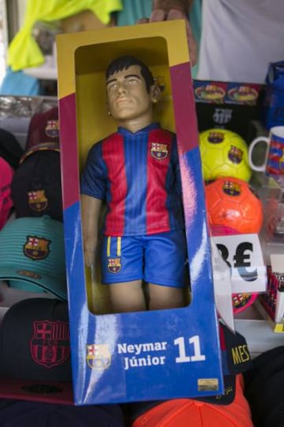 El mu&ntilde;eco de Neymar. 