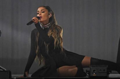 Ariana Grande, el pasado abril en un concierto en Miami.