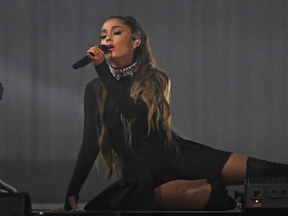 Ariana Grande, el pasado abril en un concierto en Miami.