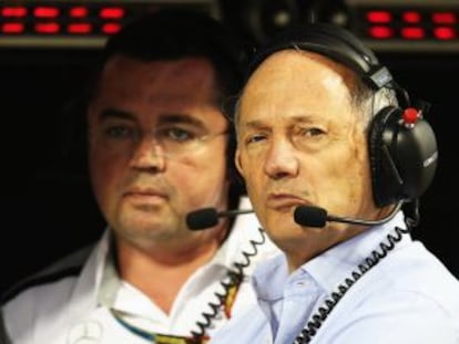 Ron Dennis, en Bahréin.