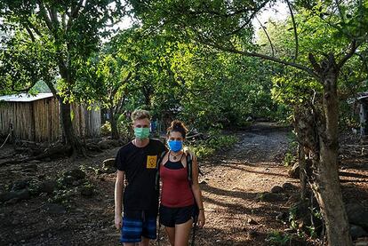 Thomas y Ana (nombres ficticios) llevan desde principios de marzo en Nicaragua.