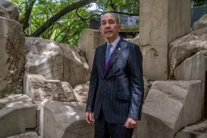 Franklin García durante una entrevista para EL PAÍS.