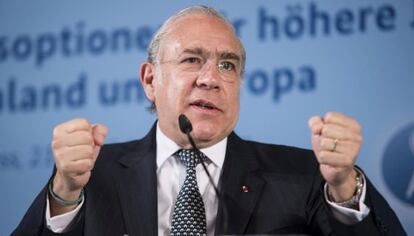 El secretario general de la OCDE, Ángel Gurría.