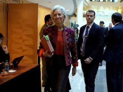 Christine Lagarde, diretora geral do FMI.