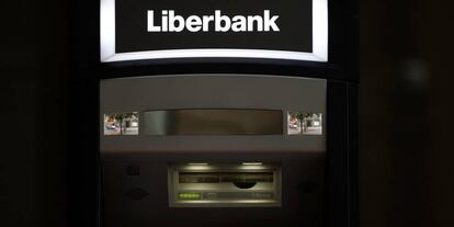 Un cajero automático de Liberbank en Oviedo