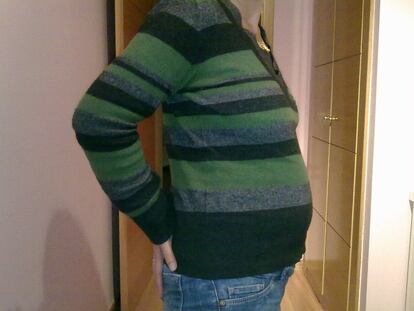 ¿Embarazada o gorda?