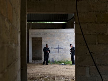 La bodega donde militares ejecutaron a civiles en Tlatlaya.