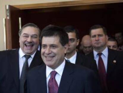 En la imagen, el presidente paraguayo, Horacio Cartes. EFE/Archivo