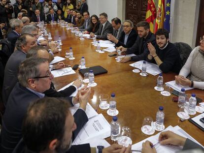 Puig ha presidido hoy la reuni&oacute;n de la comisi&oacute;n de seguimiento del nuevo sistema de financiaci&oacute;n. 